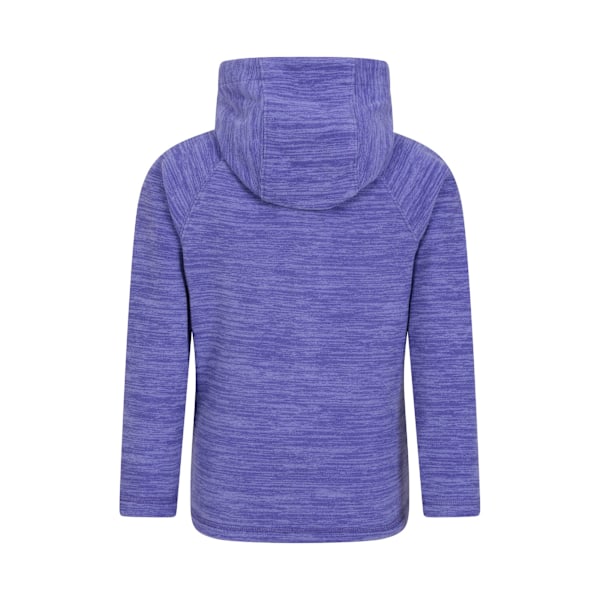 Mountain Warehouse Barn/Barn Snowdonia II Hoodie med Hel Dragkedja Purple 7-8 Years