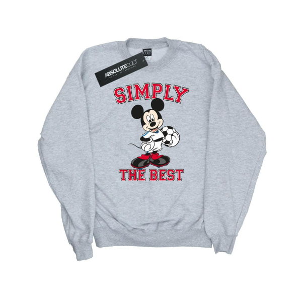 Disney Musse Pigg för kvinnor/damer Simply The Best Sweatshirt M Heather Grey M