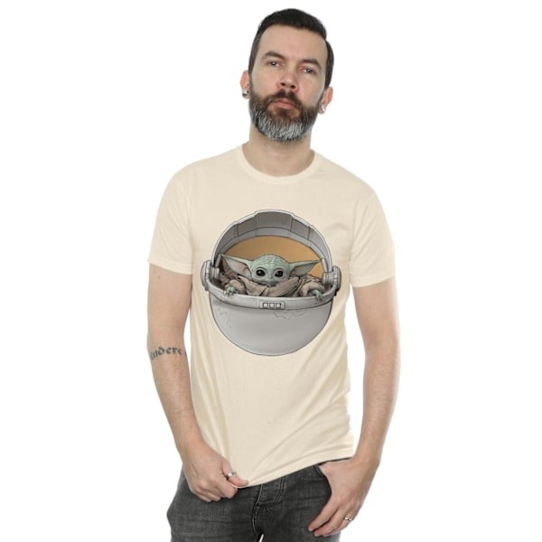 Star Wars Herr The Mandalorian The Child Basket T-Shirt XXL Sand Sand XXL