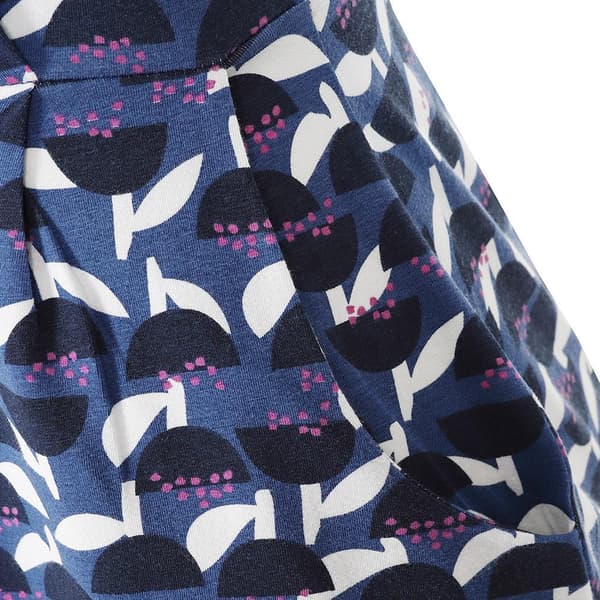Lazy Jacks Dam/Dam Stem Capped Ärmklänning 10 UK Blå Blue 10 UK