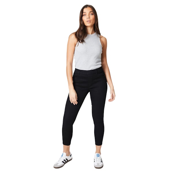 Dorothy Perkins Petite Skinny Ankle Grazer Jegging för dam/kvinnor Black 6 UK