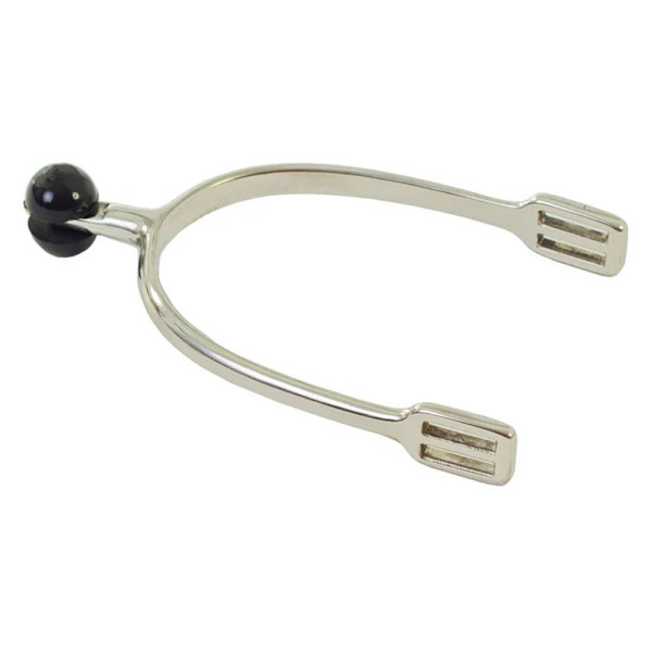 Lorina Gummisporre Rulle 30mm Silver/Svart Silver/Black 30mm