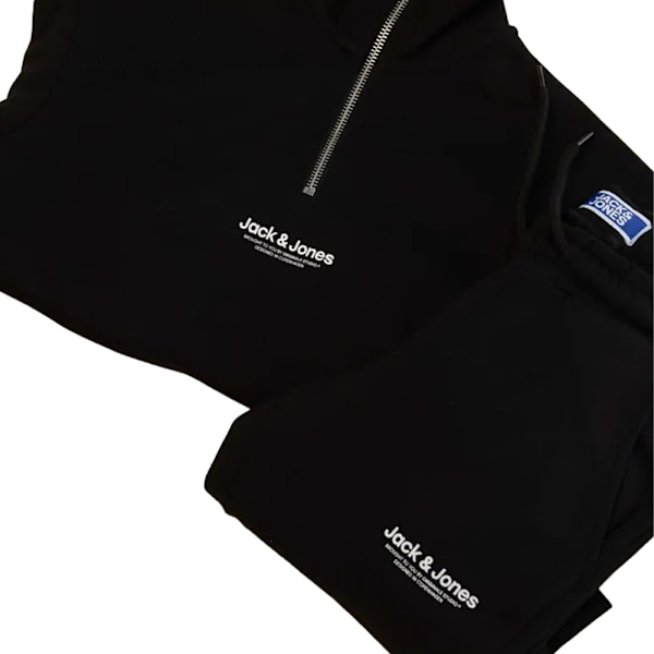 Jack And Jones Pojkar Vesrebro Träningsdräkt 15-16 År Svart Black 15-16 Years