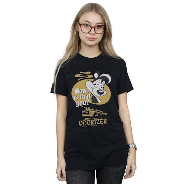 Looney Tunes Dam/Damer Pepe Le Pew Odorizer Bomull Pojkvän Black M