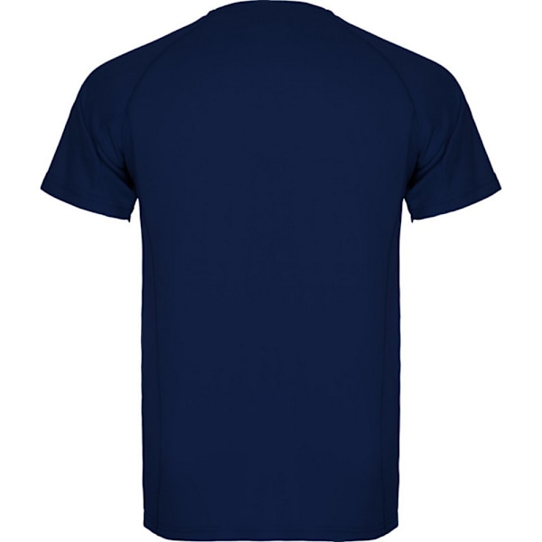 Roly Herr Montecarlo Kortärmad Sport T-shirt S Marinblå Navy Blue S
