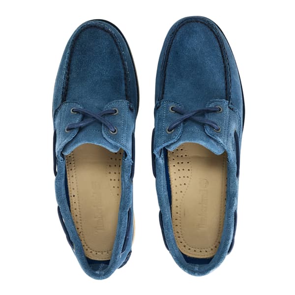 Timberland Herr Klassiska Texturerade Mocka Snörbåtskor 6.5 U Medium Blue 6.5 UK