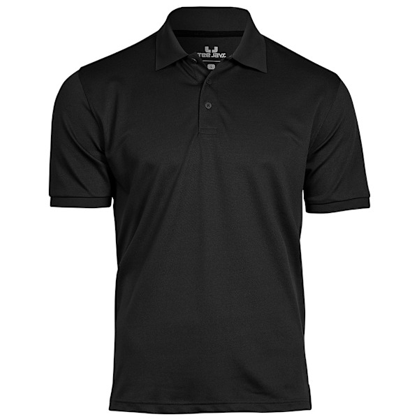 Tee Jays Herrklubb Polotröja L Svart Black L