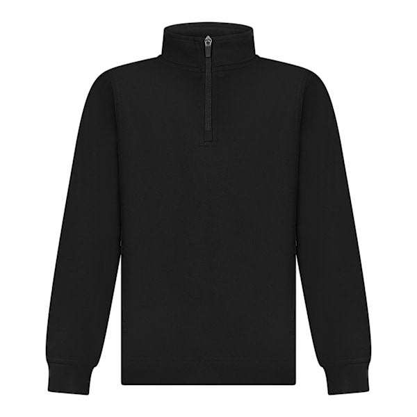 Finden & Hales Barn/Flickor Kontrastpanel Spårjacka 7-8 År Black 7-8 Years