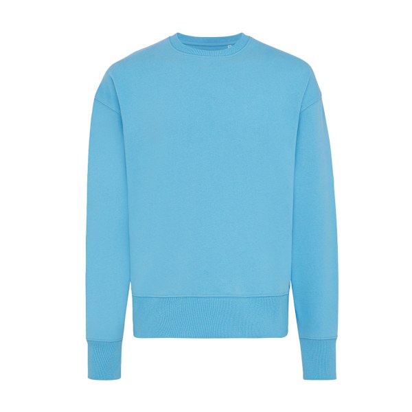 Iqoniq Unisex Vuxen Kruger Återvunnen Bomull Rundhals Avslappnad Passform Tranquil Blue XXL