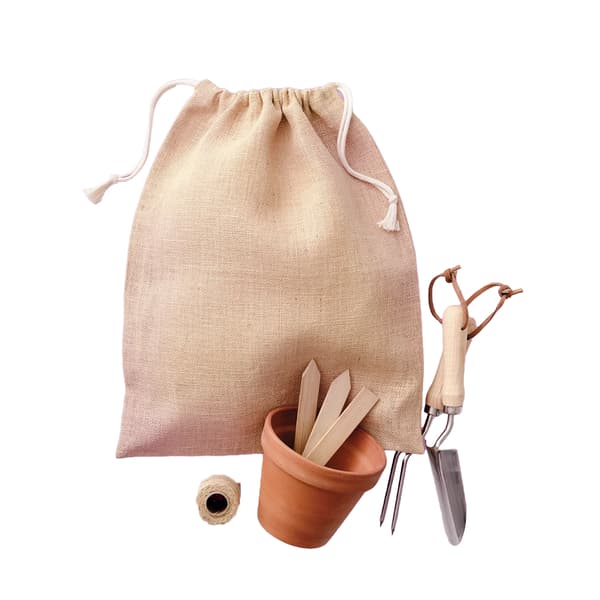 Nutshell Jute Förvaringspåse 3L Natur Natural 3L