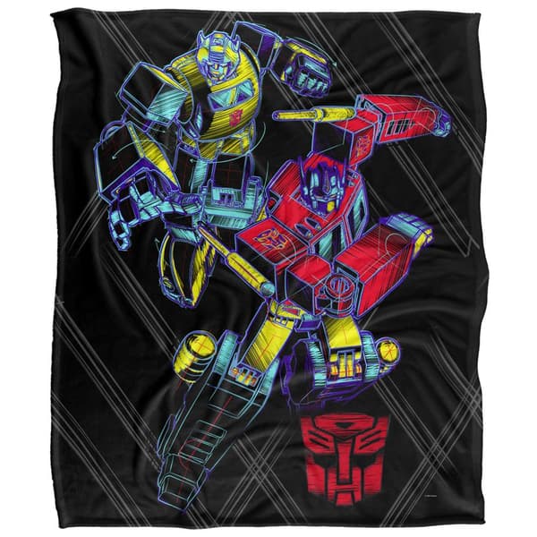 Transformers Skiss Optimus Prime & Bumblebee Filt One Size Multicoloured One Size