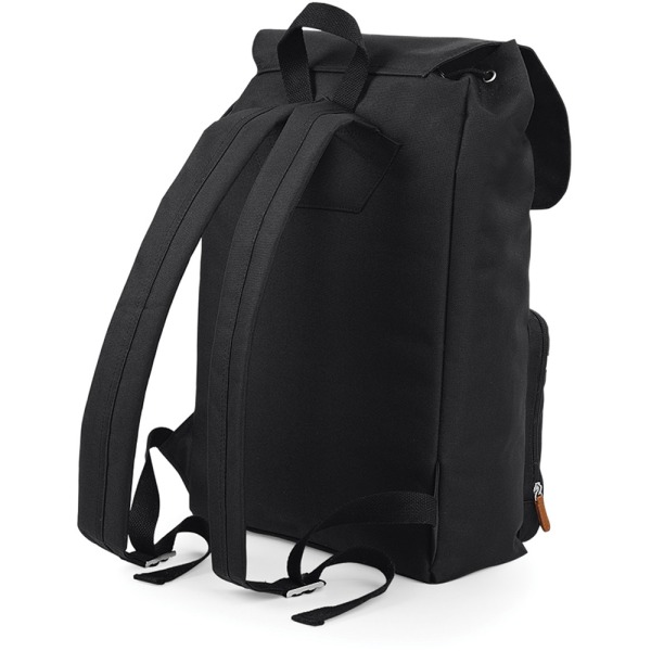 Bagbase Heritage Laptop Ryggsäck Väska (upp till 17 tum laptop) En Black One Size