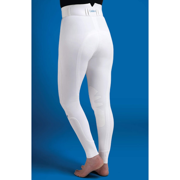 Caldene Dam/Dam TEX Hartpury Hög midja mocka knäbyxor White 24 Inch