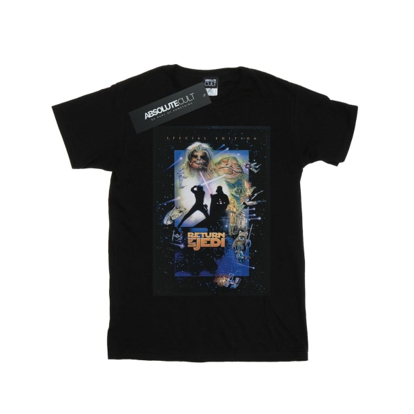 Star Wars Boys Episod VI filmaffisch T-shirt 7-8 år svart Black 7-8 Years