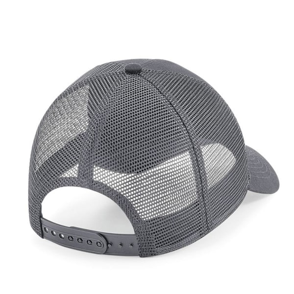 Beechfield Återvunnen Snapback Cap One Size Grafitgrå Graphite Grey One Size