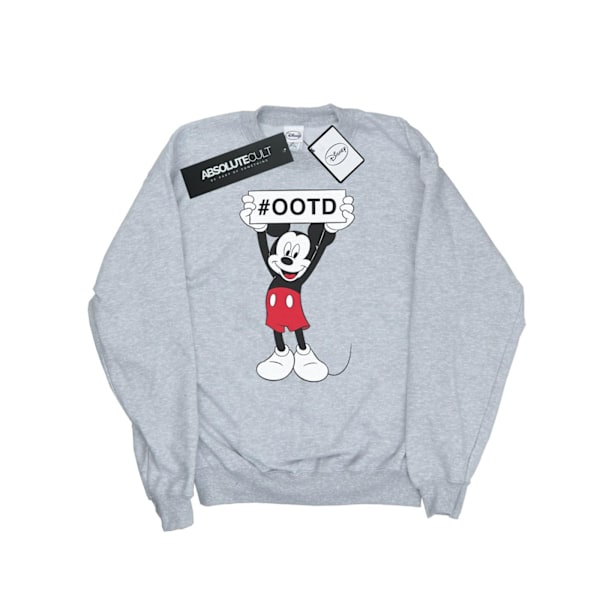 Disney Girls Mickey Mouse Outfit Of The Day Sweatshirt 12-13 År Sports Grey 12-13 Years