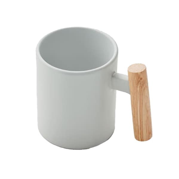 MidOcean Crenate Keramisk Mugg 320ml En Storlek Vit White One Size