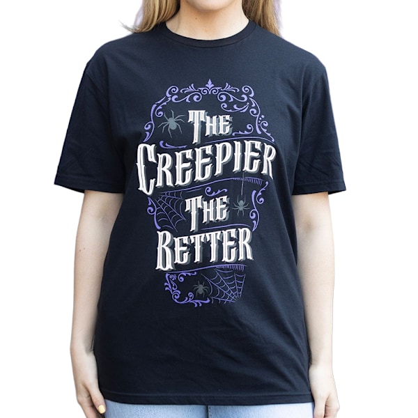 Something Different Unisex Vuxen The Creepier The Better T-shirt Black M