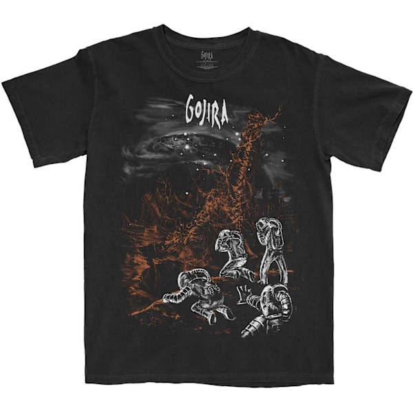 Gojira Unisex Adult Eiffel Falls T-Shirt XL Svart Black XL