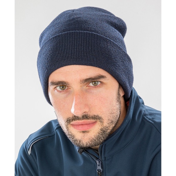 Result Äkta Återvunnen Unisex Vuxen Thinsulate Mössa En Storlek Navy One Size