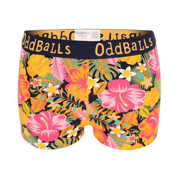 OddBalls Dam/Dam Hibiscus Boxershorts 16 UK Multifärgade Multicoloured 16 UK