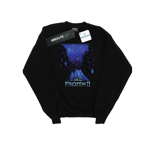 Disney Herr Frozen 2 Elsa Diamond Elements Sweatshirt 3XL Svart Black 3XL