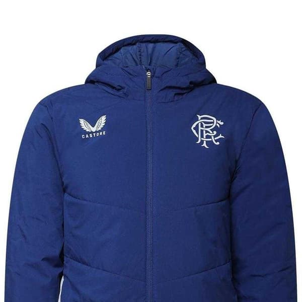 Castore Herr Rangers FC Vadderad Jacka M Blå/Grå Blue/Grey M