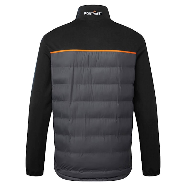 Portwest Baffled Hybridjacka för män XL Svart Black XL