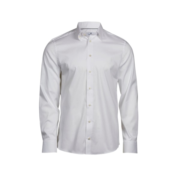 Tee Jays Stretchskjorta för män XL Vit White XL