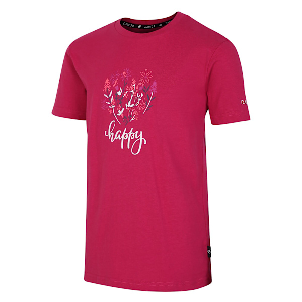 Dare 2B Barn/Barn Trailblazer II Happy T-Shirt 15-16 År Berry Pink 15-16 Years