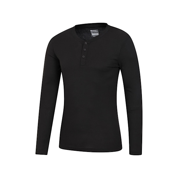 Mountain Warehouse Herr Talus Henley Termisk Topp XS Svart Black XS