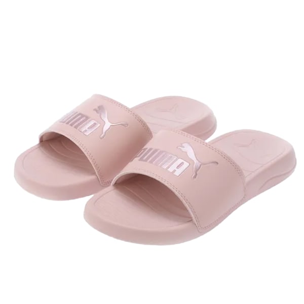 Puma Unisex Vuxen Popcat Logo Tofflor 6 UK Rosa Pink 6 UK