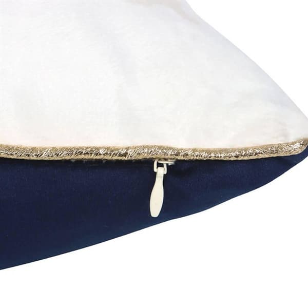 Something Different Kung av Soffan Spelkort Kudde En S White/Dark Blue One Size
