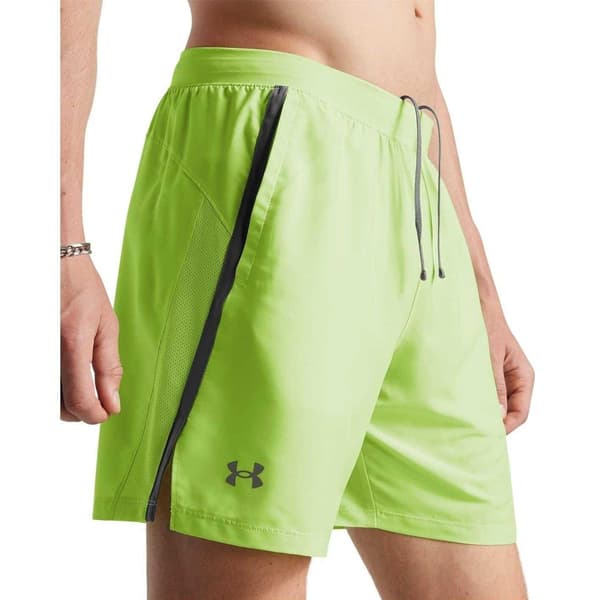 Under Armour Herr Launch 2 i 1 Löparshorts M Grön Green M