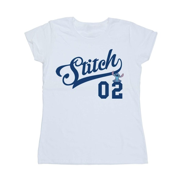 Disney Dam/Kvinnor Lilo Och Stitch Atletisk Bomull T-shirt XL White XL