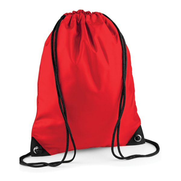 Bagbase Premium Dragstring Bag One Size Ljusröd Bright Red One Size