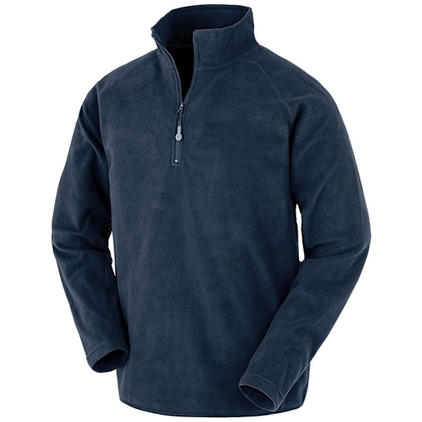 Result Äkta Återvunnen Fleece-topp för Herr L Marinblå Navy L