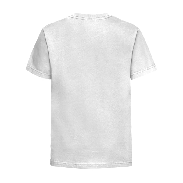 Jerzees skolkläder Barn/barn Slim Fit bomull T-shirt 11-12 White 11-12 Years