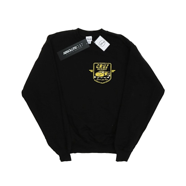 Disney Boys Cars Cruz Ramirez Faux Pocket Logo Sweatshirt 5-6 år Black 5-6 Years