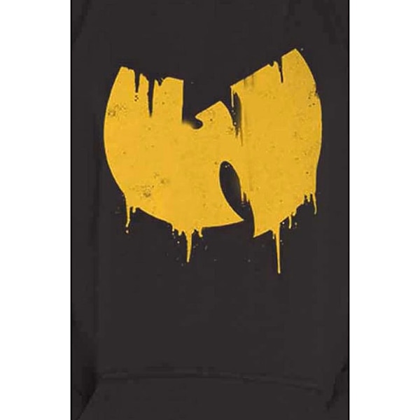 Wu-Tang Clan Unisex Vuxen Logo Hoodie M Svart Black M