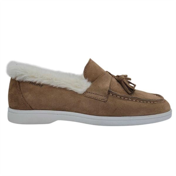 Firetrap Dam Loro Mocka Platta Båtskor 6 UK Cognac Cognac 6 UK
