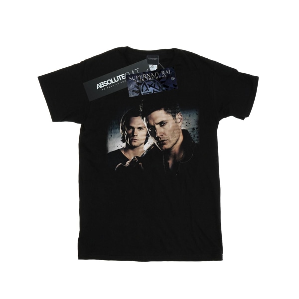 Supernatural Mens Sam och Dean Poster T-shirt M Svart Black M