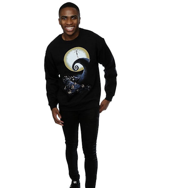 Nightmare Before Christmas Unisex Vuxen Cemetery Sweatshirt M B Black M