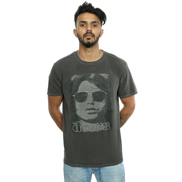 Amplified Unisex Vuxen Mr Mojo Risin The Doors T-shirt M Kolgrå Charcoal M