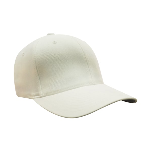 Yupoong Flexfit keps för män, vit, storlek L/XL White LXL
