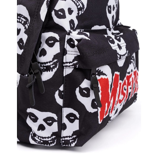 Misfits Skull Logo Ryggsäck One Size Svart/Vit/Röd Black/White/Red One Size