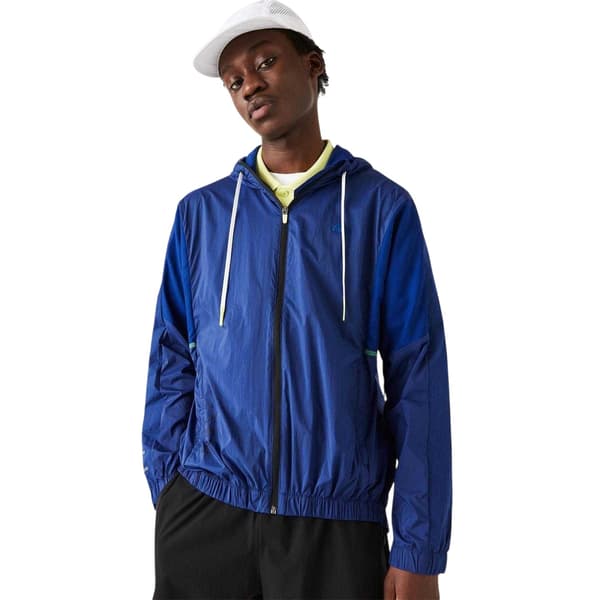 Lacoste Herr Block Lättviktsvindjacka M Blå Blue M