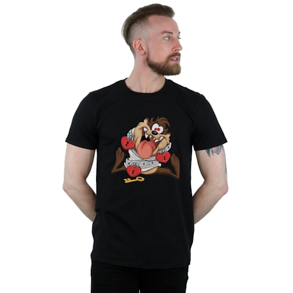 Looney Tunes Herr Taz Valentine's Day Madly In Love T-shirt 5XL Black 5XL