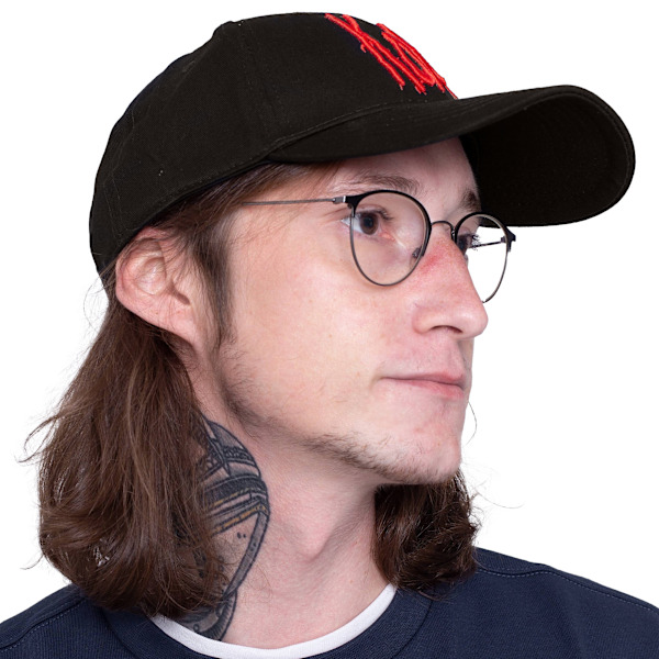 Korn Unisex Vuxen Logo Baseball Cap En Storlek Svart Black One Size