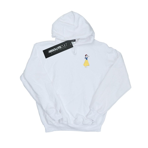 Disney Princess Girls Snow White Bröst Hoodie 9-11 År Vit White 9-11 Years